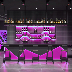 בציר תעשייתי בסגנון בר דלפק חנות קטנה קופה רטרו ביליארד אולם קבלה דלפק קוקטייל דלפק - Product Image 2