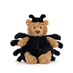 Jouets en peluche doux de haute qualité, mignons et de style dessin animé, sur le thème d'Halloween (Citrouille, Ours, Crâne, Fantôme, Chauve-souris), cadeaux de fêtes pour enfants - Product Image 6