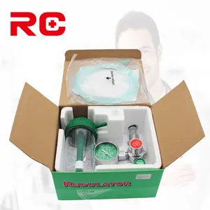 Tragbare medizinische Sauerstoff druckregler Messgerät Regler Sauerstoff flasche