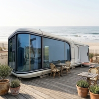 Maison Modulaire Portable Type Capsule Spatiale, Vente Directe Usine, pour Projets d'Hébergement en Gros pour Distributeurs, Logement Préfabriqué