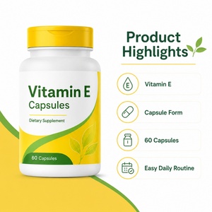 Nouveau Complexe de Vitamine E Naturelle Ultra Tocotriénols 330mg Mélange Antioxydant Soutien Immunitaire Santé de la Peau Adulte 60 Certifié GMP - Product Image 2