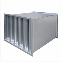 Système d'insertion de diffuseur acoustique premium pour conduits HVAC en ligne, insonorisant et suppresseur de bruit d'échappement