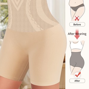 Taille haute formateur culotte Shapewear pour femmes ventre contrôle <span class=keywords><strong>hanche</strong></span> bout à bout Shorts minceur <span class=keywords><strong>gaine</strong></span> dames mi-<span class=keywords><strong>cuisse</strong></span> corps Shaper - Product Image 2