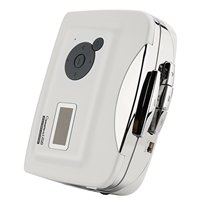 Tragbarer Batteriebetriebener Kassettenspieler Walkman mit USB-Konverter Unterstützt 3,5mm Kopfhörer Kassette-zu-MP3-Konvertierung Ezcap230
