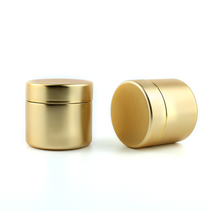 Hot bán luxury3.5g 3oz 100g 50G Vàng lọ kem thủy tinh với nắp vặn - Product Image 2