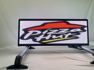 Top Taxi esterno segno pubblicitario due doppio lato P2.5 P3 P4 P5 schermo a <span class=keywords><strong>Led</strong></span> tetto auto Display a <span class=keywords><strong>Led</strong></span> - Product Image 3