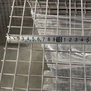 Maille soudée galvanisée 15x15mm pour gabions et murs de soutènement, panneau de grille en fil métallique soudé GI haute résistance - Product Image 3