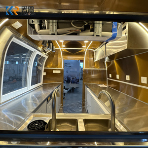 移动餐车 不锈钢小型移动商业餐车拖车 全套设备餐车 移动餐车拖车 - Product Image 5
