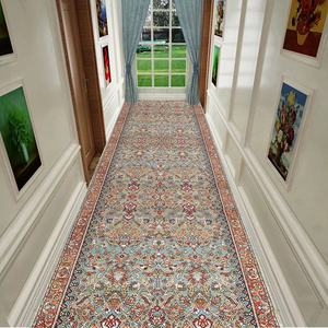 antidérapant pour entrée salon tapis d'entrée <span class=keywords><strong>persan</strong></span> en détresse tapis d'intérieur en fausse laine bohème - Product Image 4