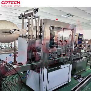 Hoàn toàn tự động chai cơ thể sleeving và điện thu hẹp lại máy hai điện thu hẹp đường hầm - Product Image 1