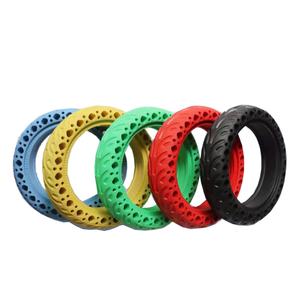 Neumáticos Sólidos de Panal de Abeja de Alta Calidad de 8.5*2 Pulgadas, Neumáticos de Goma Coloridos sin Cámara para Patinetes Eléctricos Xiaomi M365/M365 Pro - Product Image 1