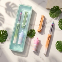 Bolígrafo Promocional YF PEN Moderno y Portátil de PP/PVC con Tinta de Gel, Impresión de Serigrafía, Opción de Logotipo Personalizado para Uso en Oficina