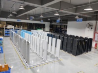 Lector de Puerta RFID de Alto Rendimiento Bowei BRC-04F, Compatible con ETSI y FCC, Interfaz RJ45, Dispositivos Antirrobo Ideales para Tiendas Minoristas