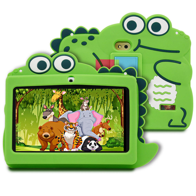 2026 New 7Inch Children's Tablet PC Smart Android Model Drop Explosion Proof Cartoon Design 6+128GB Low Cost High Quality