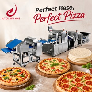 Linea di Produzione Automatica ad Alta Resa per Pressa Impasto <span class=keywords><strong>Pizza</strong></span> e Applicazione Ingredienti per Fabbriche di <span class=keywords><strong>Pizza</strong></span> Surgelata - Product Image 5