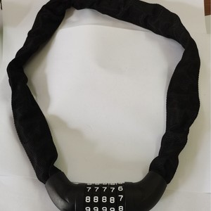 <span class=keywords><strong>Cadenas</strong></span> numérique <span class=keywords><strong>haute</strong></span> <span class=keywords><strong>sécurité</strong></span> <span class=keywords><strong>à</strong></span> combinaison pour vélo, VTT, vélo électrique et moto - Antivol <span class=keywords><strong>à</strong></span> chaîne portable sans clés - Product Image 1