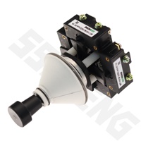 PC12-21D801-54 UHL3,10A, IP54, avec couvercle de protection, sans boutons, réinitialisation automatique, interrupteur croisé PK12-21D801-54