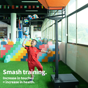 Entrenador de Voleibol Infantil SIBOASI <span class=keywords><strong>Demi</strong></span>, Material ABS Negro, Modelo V2101S, Portátil, Duradero, para Uso en Casa y en la Escuela - Product Image 4