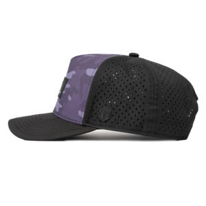 Casquette de baseball personnalisée à 5 panneaux avec impression par sublimation sur patch PVC, entièrement personnalisable, TCAP Chine - Product Image 5
