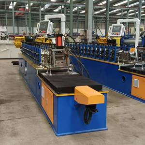 חם מכירה גבוהה יעילות גבוהה מגולוון slat דלת מסגרת גליל להרכיב מכונת חיתוך רולר רולר דלת תריס - Product Image 1