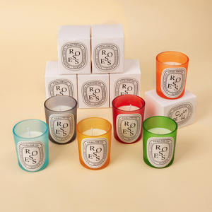 <span class=keywords><strong>Prix</strong></span> de gros, bougies parfumées DIY, petits verres colorés, aromathérapie, ambiance intérieure romantique, souvenirs, cadeaux - Product Image 1