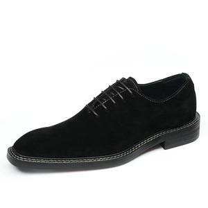 Chaussures Oxford de luxe en cuir de vachette pour hommes, de haute qualité, à lacets, style skate, pour soirée, anti-dérapantes - Product Image 2