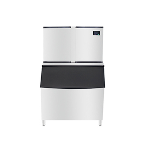 Máquina de Hielo Industrial Comercial con Compresor, Motor y Bomba, Capacidad de 480 kg, Enfriamiento por Aire/Agua, Larga Vida Útil - Product Image 2