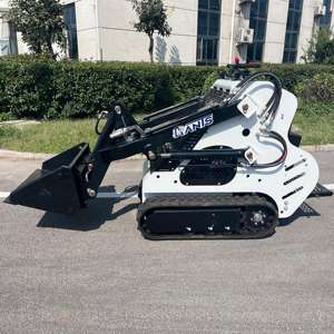 Gratis pengiriman murah selip elektrik Mini Steer pertanian Mini <span class=keywords><strong>Loader</strong></span> selip kecil kualitas tinggi - Product Image 5