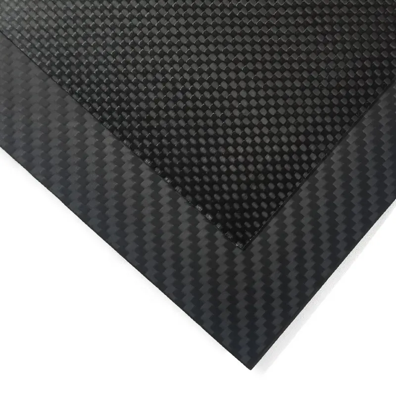 Оптовая Продажа с фабрики 3k глянцевый матовый лист из углеродного волокна для дрона