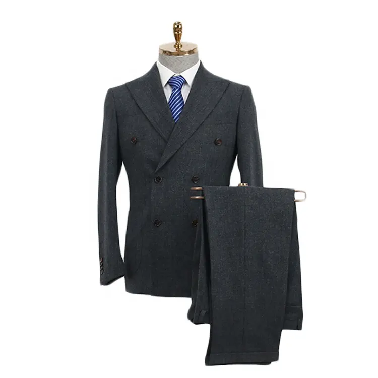 MTM Fit Bespoke Suit Wool Coat Pant Wholesale Men Slim Stylish Clothing Business Linen Summer Party Cotton