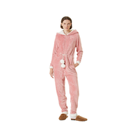 Damen Anpassbarer Übergroßer Luxus Winter Sherpa/Flanell Plüsch Atmungsaktiver Glatter Weicher Schnelltrocknender Einfarbiger Gestrickter 100% Bademantel 300g