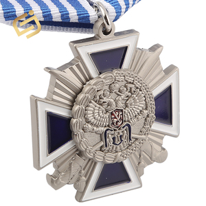 De cobre de acero inoxidable personalizado religiosa católica medalla y Cruz venta al por mayor - Product Image 6
