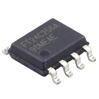 Original in Stock FT24C256A-ESR-T Low Power EEPROM Memory 256Kbit I2C Interface 1.8V-5.5V SOP-8 Electronic Components