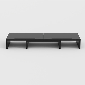 <b>Computer</b> Monitor Riser Desk Shelf <b>Storage</b> Organizer Foldable Rotatable Standing Type Rectangle Office Desktop Organizer - Product Image 2