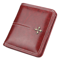 Dompet Wanita Desain Baru 2026, Tas Dompet Pendek Retro Wanita Laris Manis, Dompet Kartu Sederhana Modis, Dompet Koin Bermerek