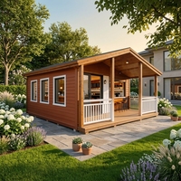 Hôtel de luxe préfabriqué, maison conteneur extensible, structure en acier modulaire pliable, design européen