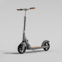 Patinete Plegable de 3 Ruedas de PU para Adolescentes, Niños y Adultos, Ligero, Diseño de un Solo Pie, Asiento Incluido, Juguete para Niños