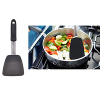 Spatule rotative en silicone pour la cuisson du poisson, ustensile de cuisine antiadhésifs, rotatif