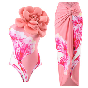 High Waist <strong>Bikini</strong> <strong>Set</strong> With Skirt Female Swimming Suit <strong>White</strong> Women Bathing Suits Beach Swimwear Swimsuit <strong>Set</strong> - Product Image 6