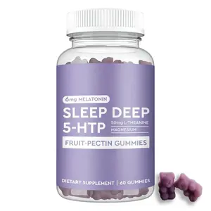لثة النوم مع الميلاتونين والنوم 5-هتب الفيتامينات تحسين المساعدات العميقة النوم
