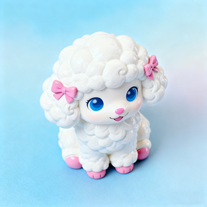 Ensemble de figurines de <span class=keywords><strong>caniche</strong></span> <span class=keywords><strong>miniature</strong></span>, statues de <span class=keywords><strong>caniche</strong></span> en résine faites à la main - Product Image 2