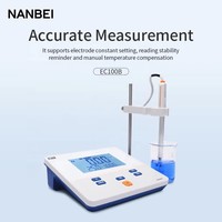 Conductivity Meter for Instrument EC100B with LCD Display Screen OEM Customizable IP54 Rated for Sea Water Salinity Measurement