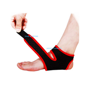Réglable orthèse de cheville en néoprène garde de <span class=keywords><strong>pied</strong></span> coussin protecteur pour le basket-ball cheville entorse - Product Image 2