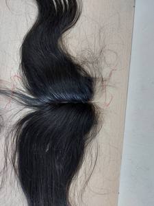 Vietnam cheveux vierges Remy 100% de l'usine de cheveux pas cher frontal avec fermeture droite de la partie centrale HD qualité de dentelle - Product Image 3