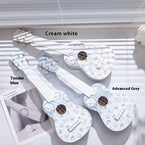 Carino in stile Entry-Level Ukulele di alta qualità per chitarra con finitura opaca acero per studenti adulti femmina/maschio ebano - Product Image 5