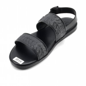 2025 mới nhất nóng bán Mens da khóa dây đeo dép cho mùa hè hoặc trong nhà và ngoài trời - Product Image 4