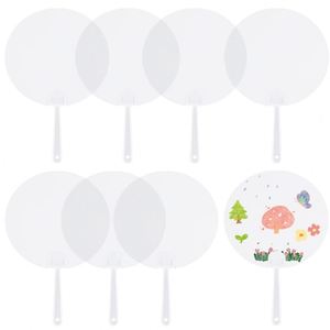 Ventilateur à main en plastique PP personnalisé de haute qualité du fabricant, promotion d'événements, cadeau d'affaires, ventilateur à main - Product Image 1
