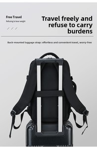 Mochila <span class=keywords><strong>de</strong></span> Viaje Oxford Multifuncional con Carga USB, <span class=keywords><strong>Equipaje</strong></span> <span class=keywords><strong>de</strong></span> Negocios Unisex, para Laptop <span class=keywords><strong>de</strong></span> 15 Pulgadas, Aprobada para <span class=keywords><strong>Vuelo</strong></span> - Product Image 6