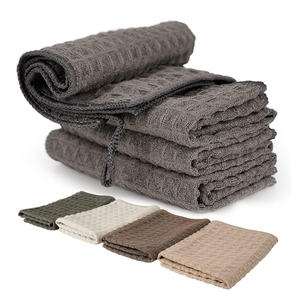 Toallas <span class=keywords><strong>de</strong></span> Algodón 100% con Tejido Waffle <span class=keywords><strong>de</strong></span> Color Liso Personalizadas, Ultra Suaves, Absorbentes, <span class=keywords><strong>de</strong></span> Secado Rápido, en Varios Colores, <span class=keywords><strong>Paños</strong></span> <span class=keywords><strong>de</strong></span> Limpieza para <span class=keywords><strong>Cocina</strong></span> - Product Image 3