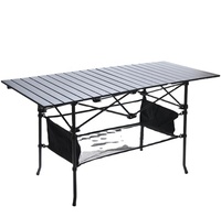 Haute qualité portable facile pliant en aluminium de différentes tailles pliable pique-nique en plein air table de camping